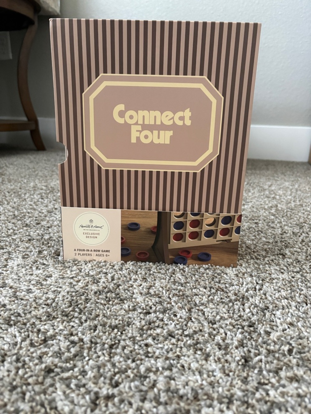 Brand New - Connect 4 Board Game - Hearth & Hand with Magnolia